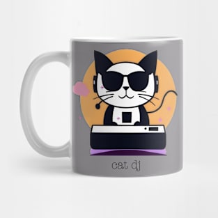 DJ Cat Mug